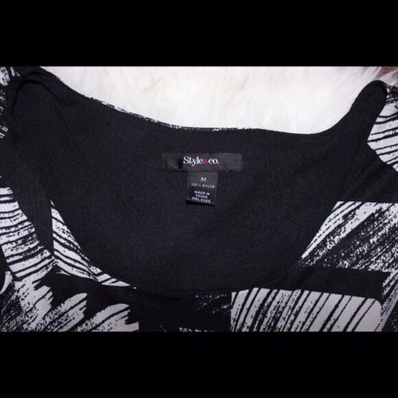 ✨Style & Co Fit & Flare Pattern Dress✨ - Picture 4 of 4
